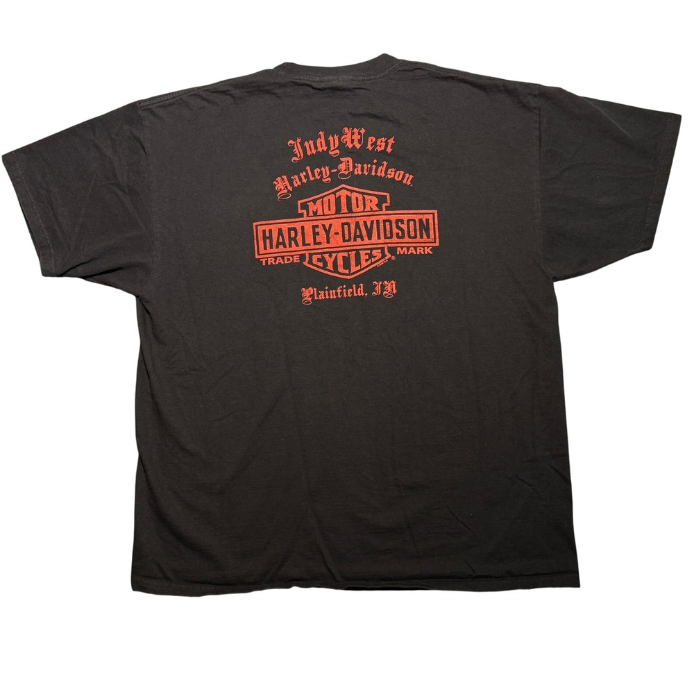 Harley-Davidson Mens XL Black Indy West Plainfield IN T-Shirt